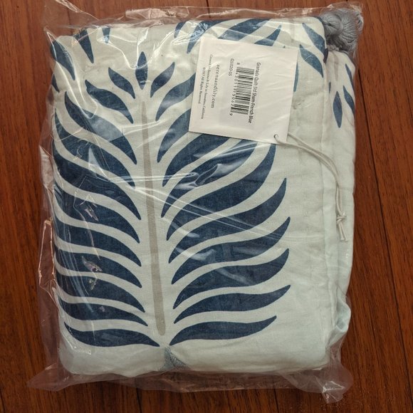 NWT Serena & Lily Granada Sham - Standard - Blue - Picture 2 of 2